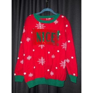 Ugly Christmas Sweater Xmas Size XL